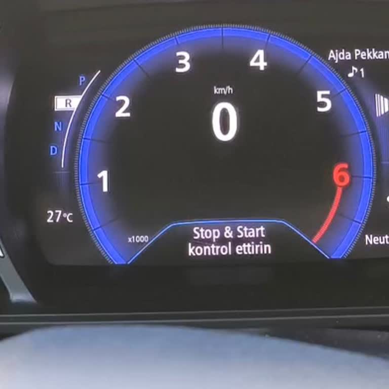 Start Stop Arızası Ve Park Sensörü Sorunu İçin Ekspertiz Sorumluluğu Reddi