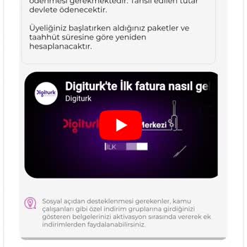 Kimlik Bilgilerimle Açılan Sahte Digiturk Üyeliği İptali Ve Soruşturma Talebi