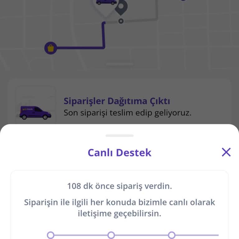 Sipariş Teslimi 105 Dakika Gecikti, Ücret İadesi Ve Hızlı Çözüm Talebi