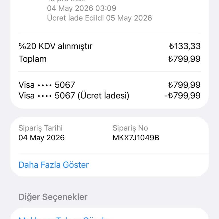 Apple Abonelik Ücretinin İadesi Gerçekleşmedi