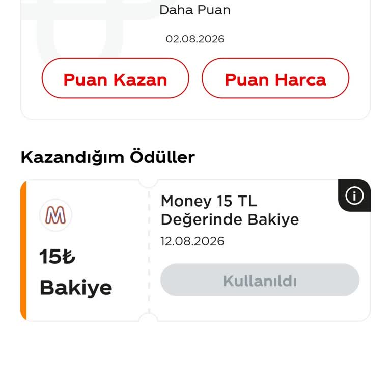 150 Puan Money Hediyesi Alınamıyor, MoneyPay Üyeliği Zorunlu