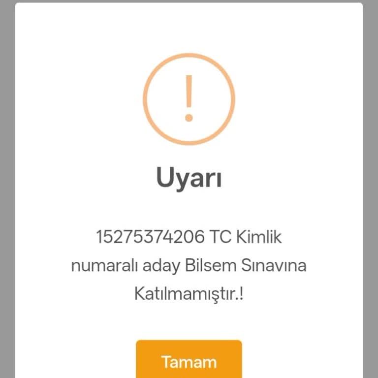 İkinci Aşama Sınavı Sistemde Yok Yazıldı, Düzeltme Talebi