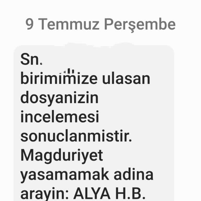 Alya Hukuk Bürosundan Gelen Yanıltıcı SMS’ler Ve Kişisel Verilerin İhlali