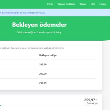 İptal Edilen Üyelik İçin Oluşturulan Bekleyen Ödeme Kabul Edilemez