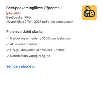 Yanlışlıkla Alınan Beespeaker Pro Uygulaması İçin 2.499 TL İade Ve Cevapsızlık