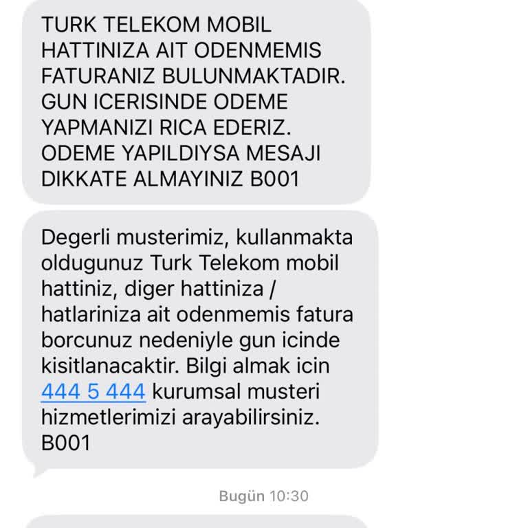 Yanlış Borç Kaydı Nedeniyle Sürekli Arama Ve SMS Şikayeti