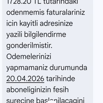 Yanlış Bilgilendirme Nedeniyle Eski Abonelik Kapanmadı Ve 600 TL Fazla Fatura Kesildi