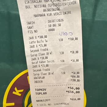 Kahve Dünyası Eksik Kahve Teslimatı ve Saygısız Şube Tutumu Nedeniyle Tam İade Talebi