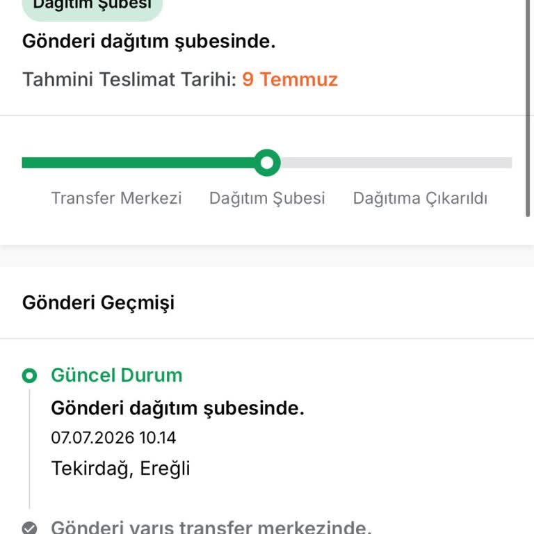 Tekirdağ Ereğli PTT Kargo Gönderimim Şubede Bekliyor, Acil Dağıtıma Çıkarılmalı