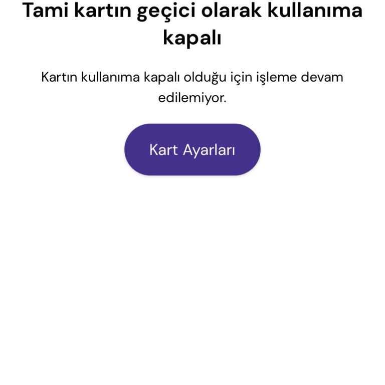 Sanal Kartın İzinsiz Kapatılması Ve 27.550 TL Bakiyeye Erişememe