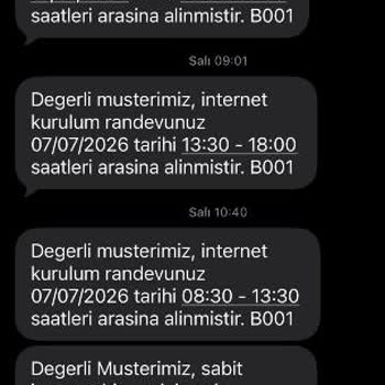 Kurulum Randevuları Asla Gerçekleşmedi, Maddi Mağduriyet Yaşadım