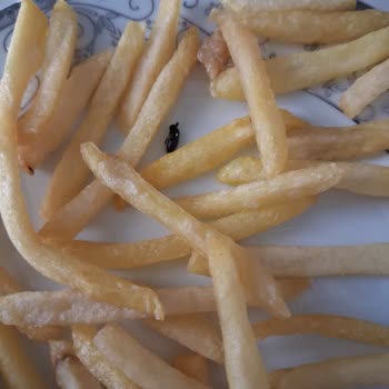 A101 Marketten Alınan Hazır Patates Kızartmasında Böcek Keşfi