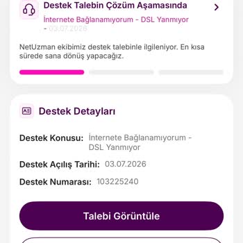 TurkNet Ev İnterneti Çalışmıyor, Saha Ekibi Gönderilmedi