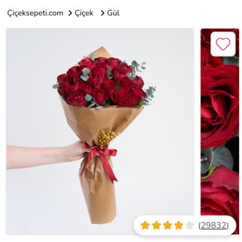 Çiçek Sepeti Eksik Ve Solmuş Çiçek Teslimatı Ve Kalp Notu Eksikliği İçin İade Talebi!