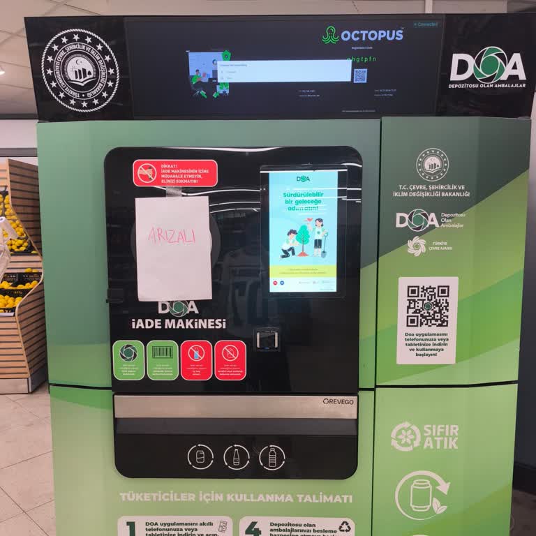 A101 Mağazasındaki Doa İade Makinelerinin Arızası Ve 500 TL Geri Ödeme Talebi