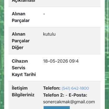 Eksik Onarım Ve 19.000 TL Ücretin Geri Ödenmesi İsteği