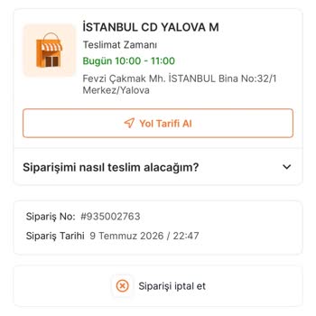 Teslimat Saati Aşımı, Eksik Ürünler Ve Kaba Çalışan Davranışı
