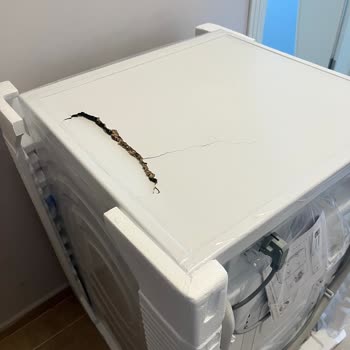 Teslimat Gecikmesi Ve Kırık Çamaşır Makinesi Üzerine Yanıtsız Müşteri Hizmeti