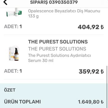 Watsons Online Siparişimde Ürün Takip Sistemi Kayıt Bulunamadı Ve Orijinallik Şüphesi