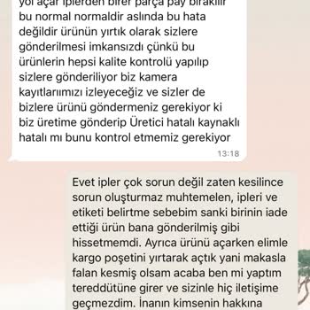 Yırtık Ve Etiketsiz Elbise Iade Kodu Gelmemesi Ve Kargo Ücreti Iadesi Talebi