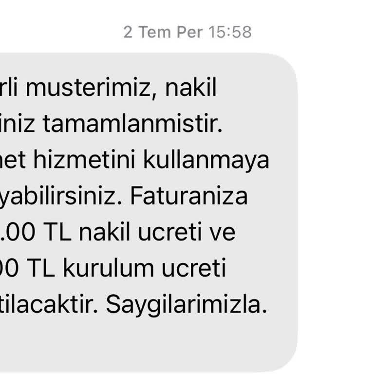 Aynı Şehirde Adres Değişikliği İçin Haksız 1.800 TL Nakil Ücreti