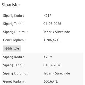 Siparişlerim Kargoya Verilmedi Ve Bilgilendirme Yok, Acil Çözüm Talebi