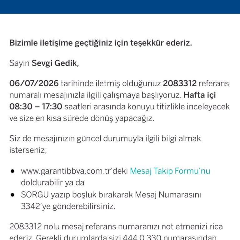 Garanti BBVA’da İzin Almadan Hesabım Kapatıldı Ve Maaşım Alınamıyor