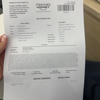 Outlet Lenovo Bilgisayarında Çoklu Arızalar Ve Servis İkame Taahhüdünü Yerine Getirmiyor
