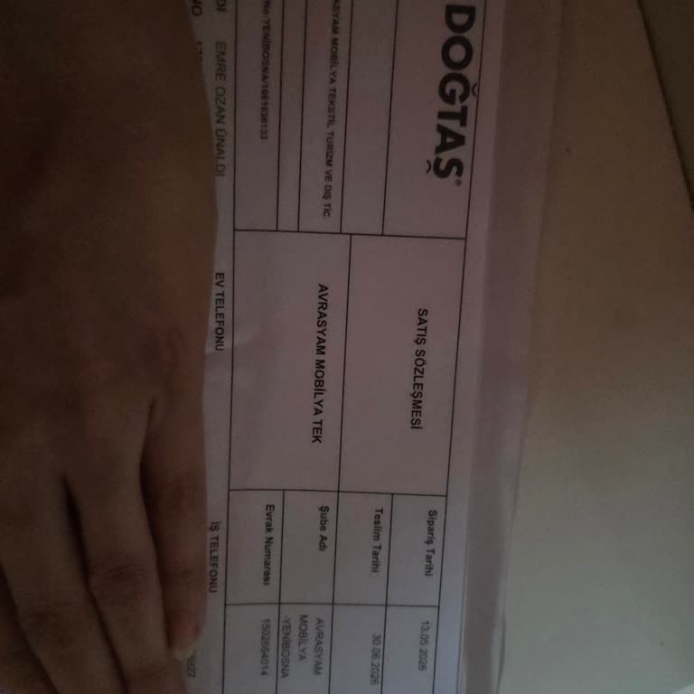 Teslim Edilmeyen TV Ünitesi İçin Gecikme Ve Bilgi Eksikliği