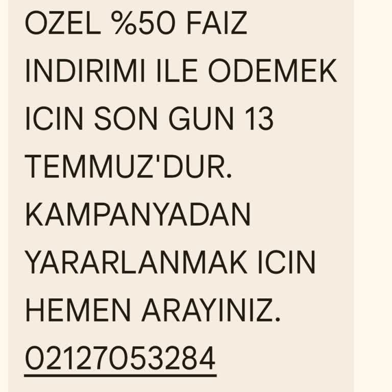 Faturasız Hattımda Haksız Borç Ve İcra Tehdidi SMS’i