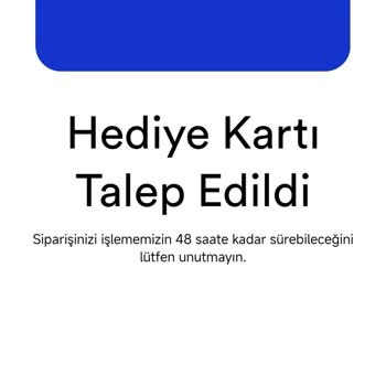 250 TL Hediye Visa Kart Kodunun Gönderilmemesi Ve Cevapsızlık