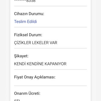 Omix X400 Telefonum Sürekli Açılıp Kapanıyor, 3.000 TL Batarya Değişimi Boşa Gitti