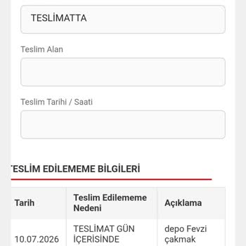 Aras Kargo Torbalı Şubesinde Teslim Edilemedi Ve Çalışanların İlgisizliği