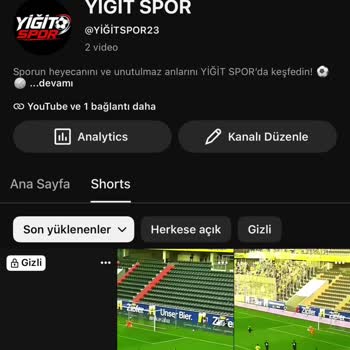 Shorts Videolarım Algoritma Tarafından Önerilere Çıkmıyor