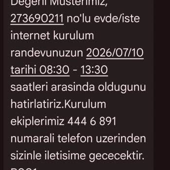 Randevuya Uymama Ve Bilgilendirme Eksikliği: 1 Hafta Süren İnternetsiz Kalma