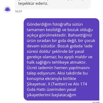 Bozuk Çocuk Sütü Sağlığı Tehdit Ediyor, İade Reddi
