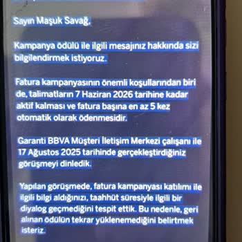 Bonus Şartları Belirtilmediği İçin Geri Alınan Bonusun İadesi