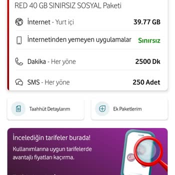 Mevcut Vodafone Red Kullanıcısının Fiyat Artışı Ve Azalan Avantaj Şikayeti