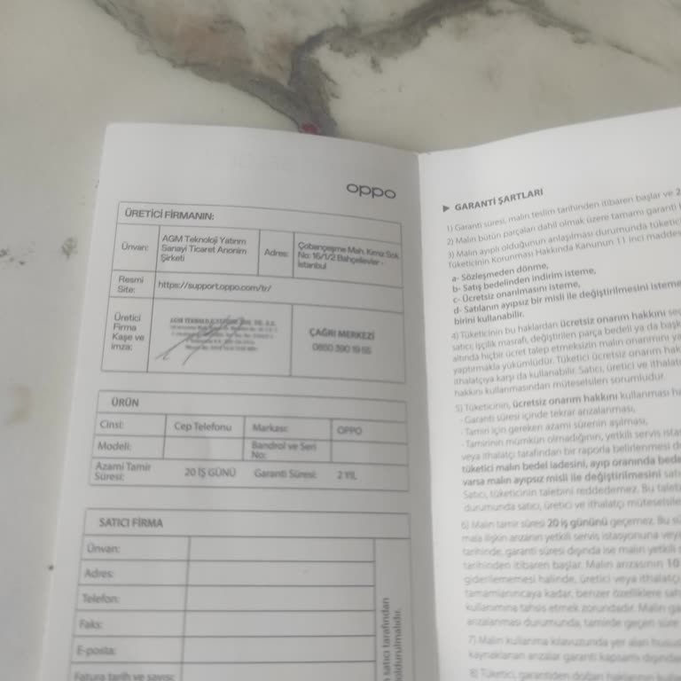 Oppo A60 Modelinde Arka Kapak Delikleri Ve Batarya Şişmesi Garanti Reddi