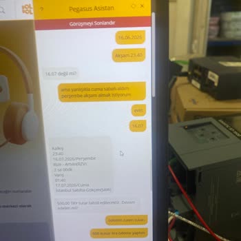 Pegasus’ta Site Donması Nedeniyle Yanlış Tarihli Bilet Ve Haksız Ek Ücret Talebi