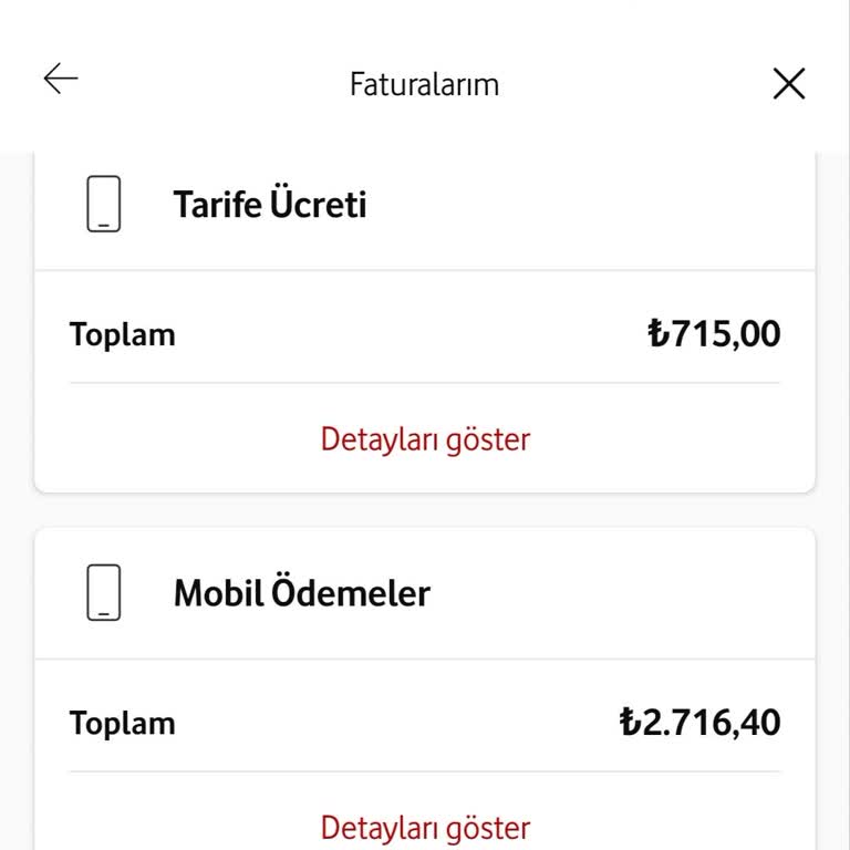 Vodafone Faturamda Yetkisiz İTunes Harcamaları Ve Geri Ödeme Talebi