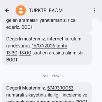 Türk Telekom Randevularını Değiştiriyor, Ekip Hiç Gelmiyor