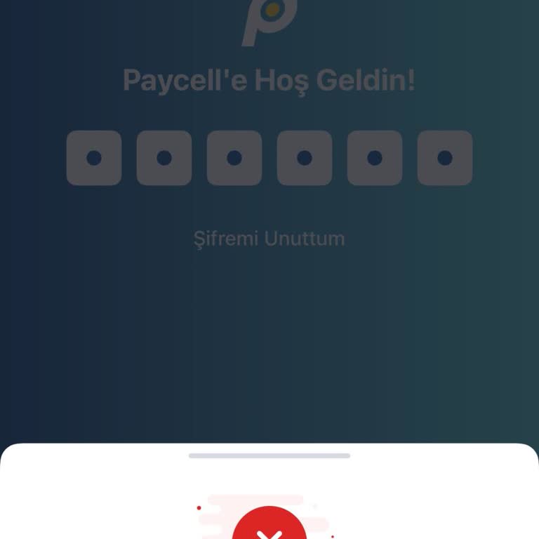 Güvenlik Nedeniyle Paycell Hesabına Giriş Engellendi Ve Hızlı Çözüm Talebi