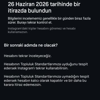 Instagram Hesabım Haksız Şekilde Kısıtlandı Ve Geri Dönüş Yok