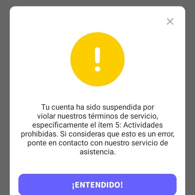 Cuenta Waplog bloqueada sin explicación, solicito revisión y reactivación