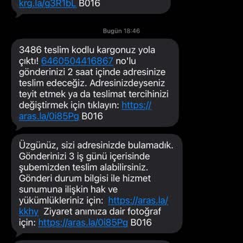 Adreste Olmamıza Rağmen 'Adreste Yok' İddiası Ve Teslim Edilmemesi Sorunu