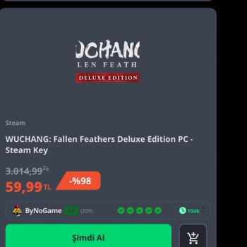 Bynogame'de Yanıltıcı %98 İndirim Ve Sepette Gerçek Fiyat