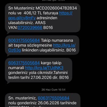 Geri İadeli Evrakların Teslim Edilmemesi Ve Kurye Davranışı Nedeniyle Mağduriyet