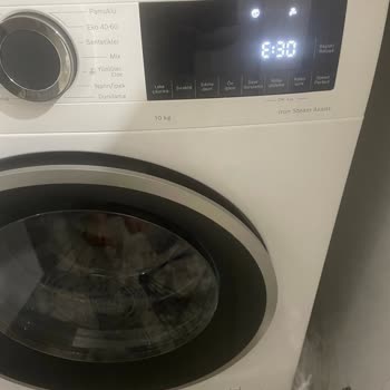 Bosch Çamaşır Makinesinde Sürekli Su Uyarısı Ve Çözülmeyen Arıza Nedeniyle Değişim Talebi