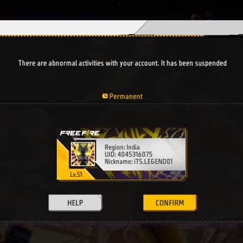 Kalıcı Banlı Free Fire Hesabım İçin Affedilme Ve Yeniden Açılma Talebi